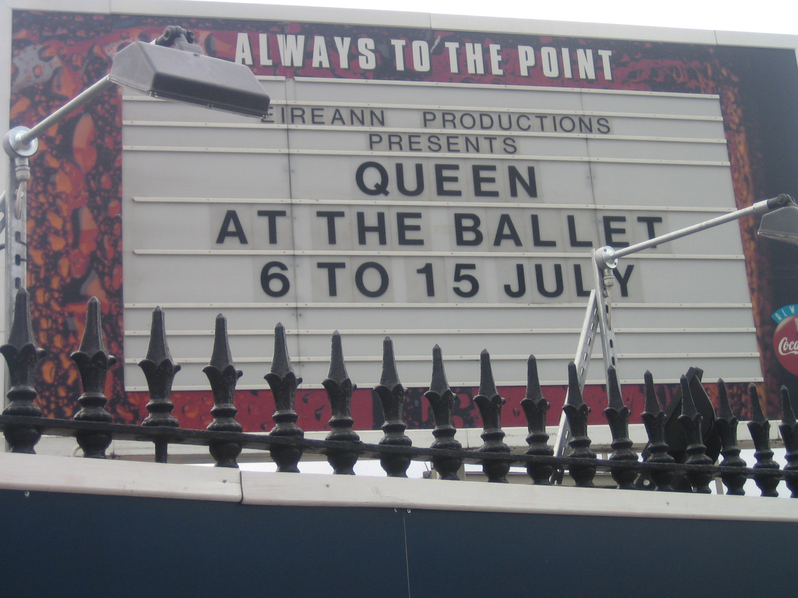 Queen at the ballet ,dublin 2